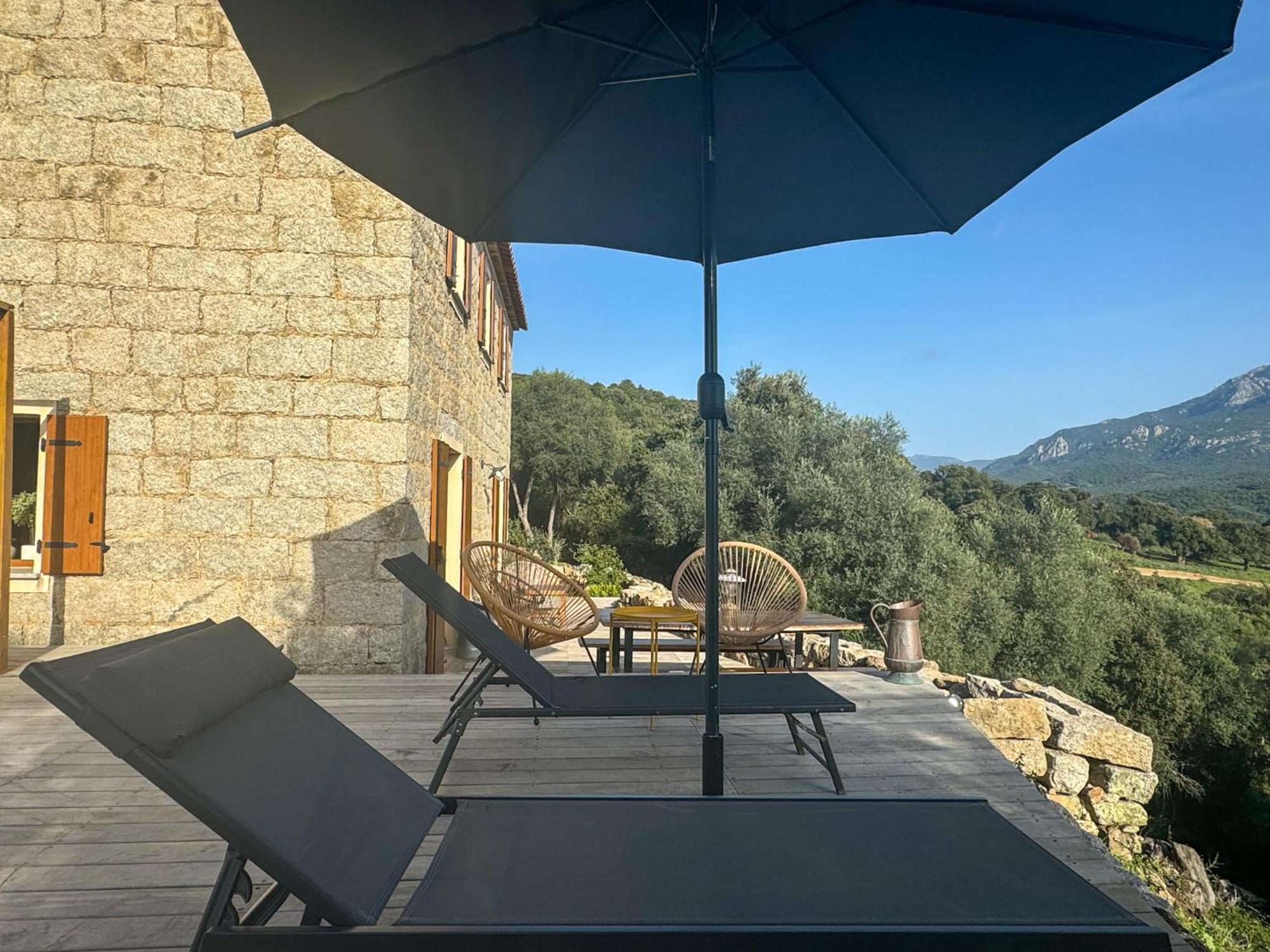 Maison De Campagne, Deux Chambres, Vue Sur Les Montagnes Sartène Exterior foto