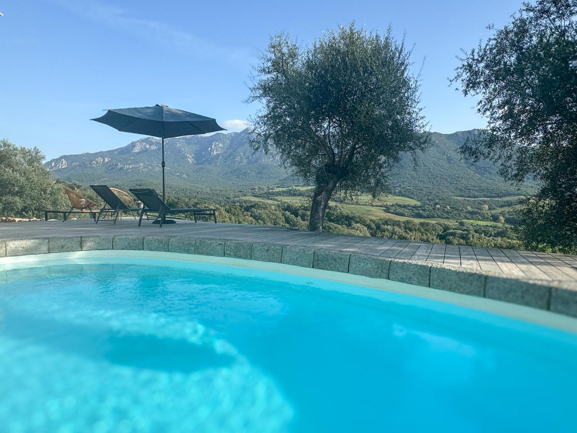 Maison De Campagne, Deux Chambres, Vue Sur Les Montagnes Sartène Exterior foto